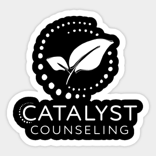 Catalyst White Sticker